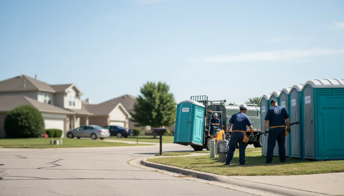 Porta Potty Rental in China Spring, TX near me